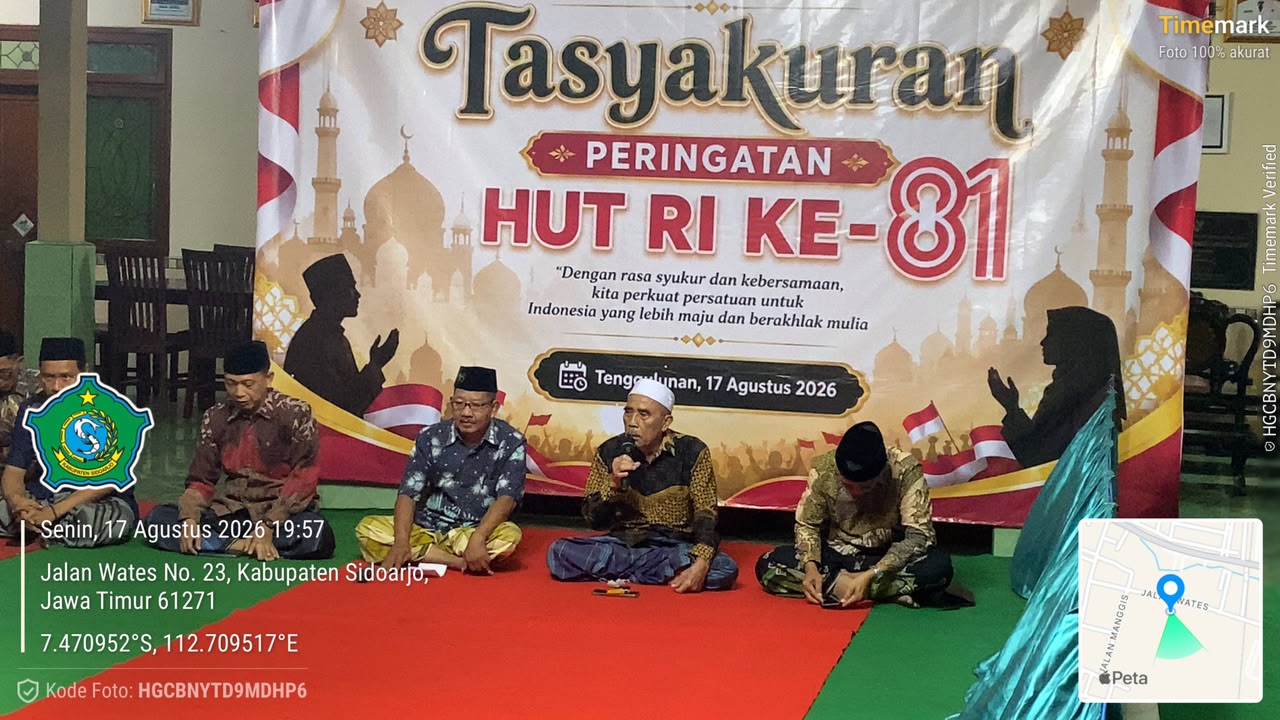 Malam Tasyakuran HUT RI ke-81 Desa Tenggulunan, Momentum Bersyukur dan Mengenang Jasa Para Pejuang